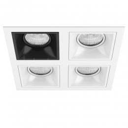 Встраиваемый светильник Lightstar DOMINO QUADRO МR16 (комплект) D54607060606