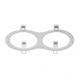 Рамка DOUBLE ROUND для светильника Lightstar INTERO 111 217926