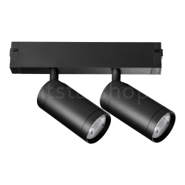 Светильник трековый с однофазным адаптером PRO Lightstar TETA LED 2х9W 205507