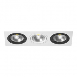 Встраиваемый светильник Lightstar INTERO 111 TRIPLE QUADRO i836070607