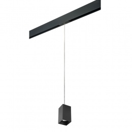 Подвесной трековый светильник с однофазным адаптером PRO Lightstar RULLO HP16 PRORP6587