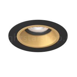 Встраиваемый светильник Lightstar DOMINO ROUND МR16 (комплект) D61703BMOD