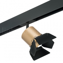 Светильник трековый с однофазным адаптером PRO Lightstar RULLO GX53 PRO3490487