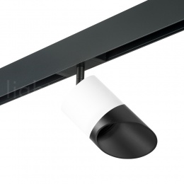 Светильник трековый с однофазным адаптером PRO Lightstar RULLO GX53 PRO348687