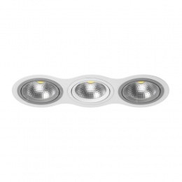 Встраиваемый светильник Lightstar INTERO 111TRIPLE ROUND i936090609