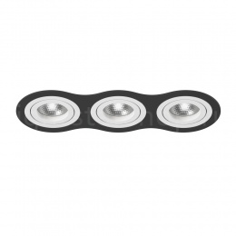 Встраиваемый светильник Lightstar INTERO 16 TRIPLE ROUND GU10 i637060606