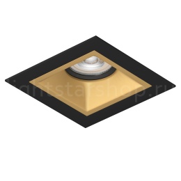 Встраиваемый светильник Lightstar DOMINO QUADRO МR16 (комплект) D51703BMOD