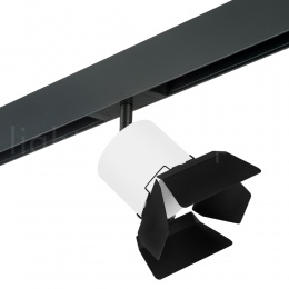 Светильник трековый с однофазным адаптером PRO Lightstar RULLO GX53 PRO3486487