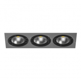 Встраиваемый светильник Lightstar INTERO 111 TRIPLE QUADRO i839070707