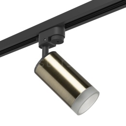 Светильник трековый с однофазным адаптером Lightstar RULLO HP16 (комплект) R1T43130