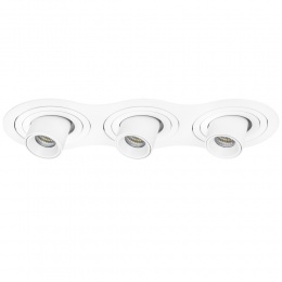Встраиваемый светильник (комплект) Lightstar INTERO TUBO LED 3х7W i636162