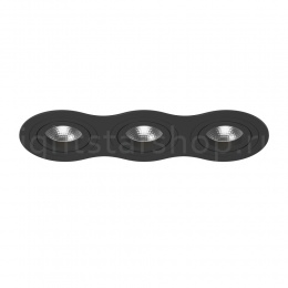 Встраиваемый светильник Lightstar INTERO 16 TRIPLE ROUND GU10 i637070707