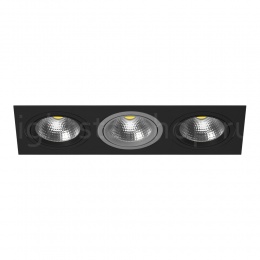 Встраиваемый светильник Lightstar INTERO 111 TRIPLE QUADRO i837070907