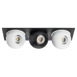 Встраиваемый светильник Lightstar INTERO LED 3х9W i537627262