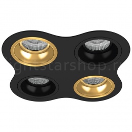 Встраиваемый светильник Lightstar DOMINO ROUND МR16 (комплект) D64703070307