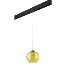 Подвесной трековый светильник с однофазным адаптером PRO Lightstar PENTOLA PRO803048