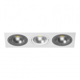 Встраиваемый светильник Lightstar INTERO 111 TRIPLE QUADRO i836090609