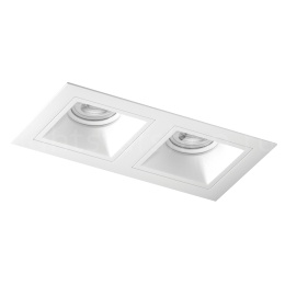 Встраиваемый светильник Lightstar DOMINO QUADRO МR16 (комплект) D5260606WMOD