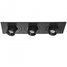 Встраиваемый светильник (комплект) Lightstar INTERO TUBO LED 3х7W i537172