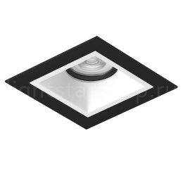Встраиваемый светильник Lightstar DOMINO QUADRO МR16 (комплект) D51706BMOD