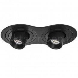 Встраиваемый светильник (комплект) Lightstar INTERO TUBO LED 2х7W i627172