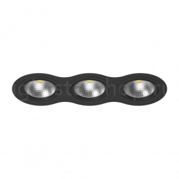 Встраиваемый светильник Lightstar INTERO 111TRIPLE ROUND i937070707