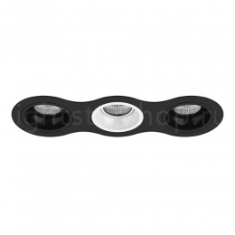 Встраиваемый светильник Lightstar DOMINO ROUND МR16 (комплект) D637070607
