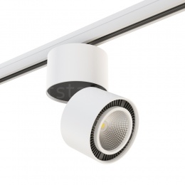 Светильник трековый с трехфазным адаптером Lightstar FORTE MURO LED 15W A3T214816