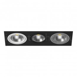 Встраиваемый светильник Lightstar INTERO 111 TRIPLE QUADRO i837060709
