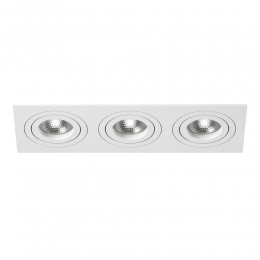 Встраиваемый светильник Lightstar INTERO 16 TRIPLE QUADRO GU10 i536060606