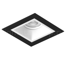 Встраиваемый светильник Lightstar DOMINO QUADRO МR16 (комплект) D51706WMOD