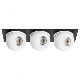 Встраиваемый светильник Lightstar INTERO LED 3х9W i537626262