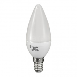Лампа LED C35 E14 6W 220V 3000K 360G DIMM Lightstar 940512