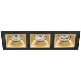 Встраиваемый светильник Lightstar DOMINO QUADRO МR16 (комплект) D537030303