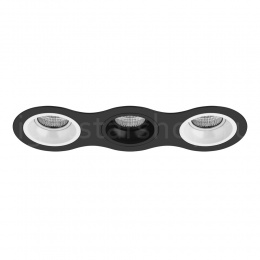 Встраиваемый светильник Lightstar DOMINO ROUND МR16 (комплект) D637060706