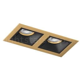 Встраиваемый светильник Lightstar DOMINO QUADRO МR16 (комплект) D5230707GMOD