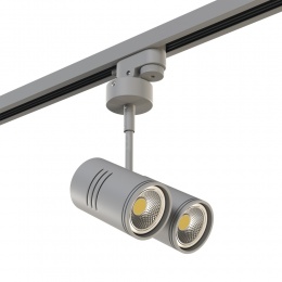 Светильник трековый с однофазным адаптером Lightstar RULLO 2xHP16 A1T214449
