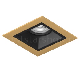 Встраиваемый светильник Lightstar DOMINO QUADRO МR16 (комплект) D51307BMOD