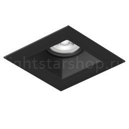 Встраиваемый светильник Lightstar DOMINO QUADRO МR16 (комплект) D51707BMOD