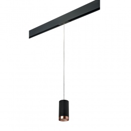 Подвесной трековый светильник с однофазным адаптером PRO Lightstar RULLO HP16 PRORP437430