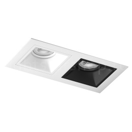 Встраиваемый светильник Lightstar DOMINO QUADRO МR16 (комплект) D5260607WBMOD