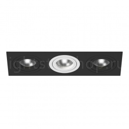 Встраиваемый светильник Lightstar INTERO 16 TRIPLE QUADRO GU10 i537070607