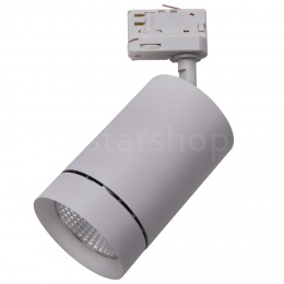 Светильник трековый с трехфазным адаптером Lightstar CANNO LED 35W 303592