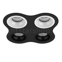 Встраиваемый светильник Lightstar DOMINO ROUND МR16 (комплект) D64706060707