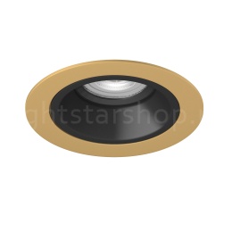 Встраиваемый светильник Lightstar DOMINO ROUND МR16 (комплект) D61307BMOD