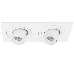 Встраиваемый светильник (комплект) Lightstar INTERO TUBO LED 2х7W i526164