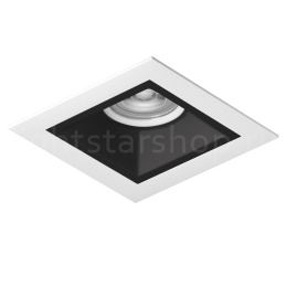 Встраиваемый светильник Lightstar DOMINO QUADRO МR16 (комплект) D51607WMOD