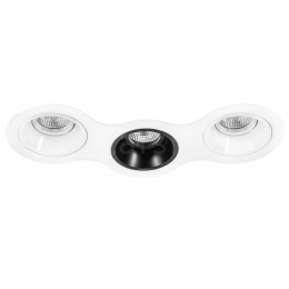 Встраиваемый светильник Lightstar DOMINO ROUND МR16 (комплект) D696060706