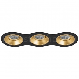 Встраиваемый светильник Lightstar DOMINO ROUND МR16 (комплект) D637030303