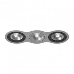 Встраиваемый светильник Lightstar INTERO 111TRIPLE ROUND i939070907